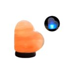 Lampada Cuore ai Cristalli di Sale Rosa dell'Himalaya USB.SIRA.BIO
