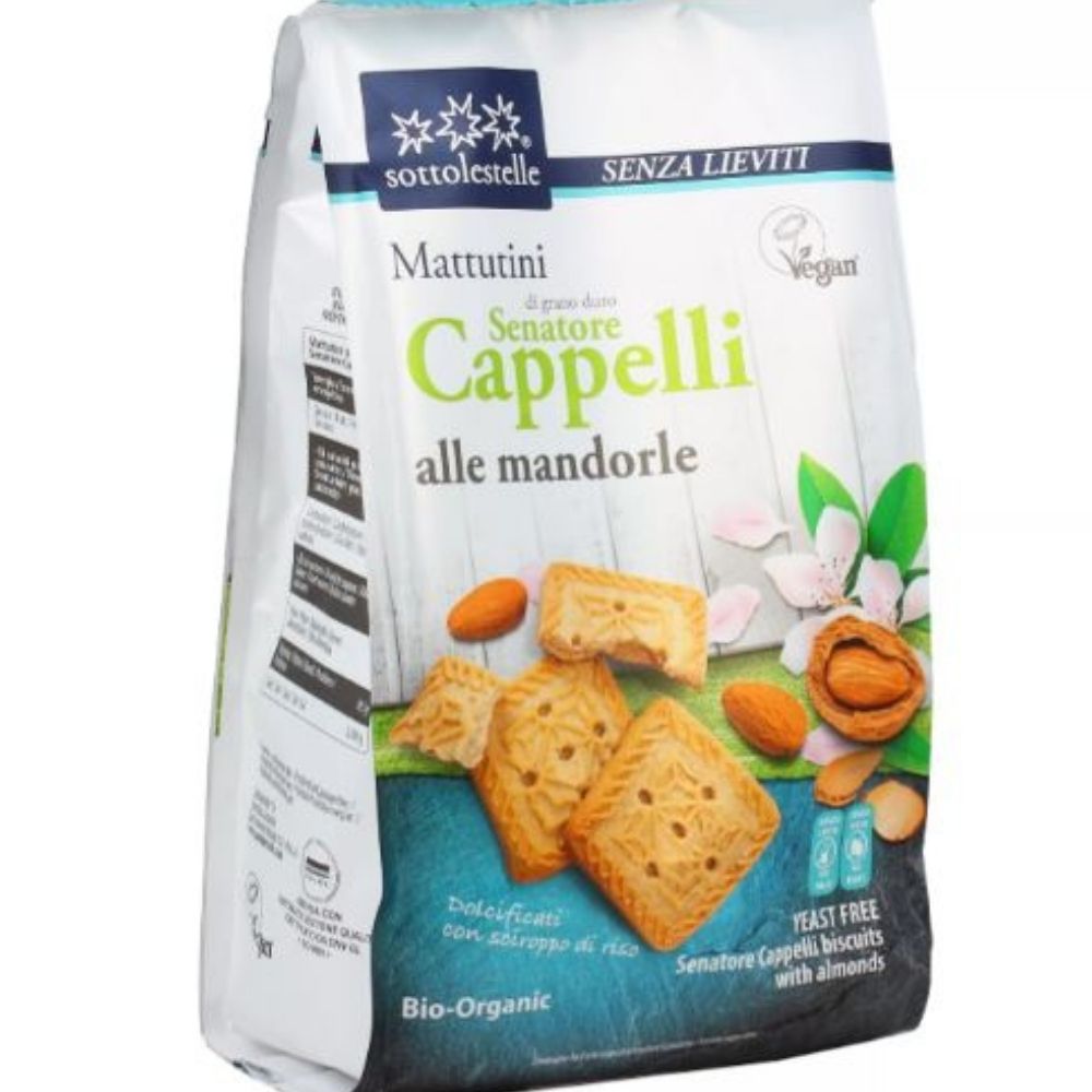 Mattutini "Senatore Cappelli" alle Mandorle Bio - 300g