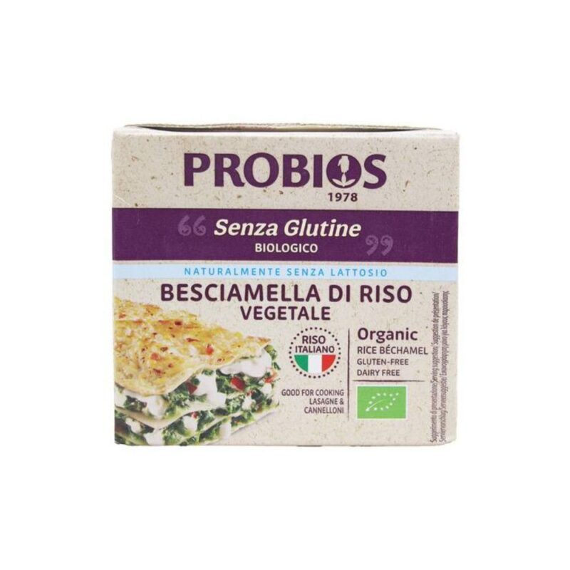 Besciamella di Riso Vegetale Probios - Bio - 500 ml.sira.bio2