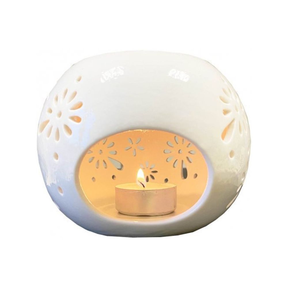 Brucia Essenze Sfera in Ceramica Bio Luce - immagine 2