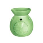 Brucia Essenze in Ceramica Etnico Verde