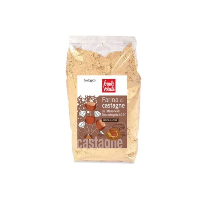 Farina di Castagne da Marrone di Roccadaspide Bio 375 g.sira.bio Farina di Castagne da Marrone di Roccadaspide I.G.P Bio - 375 g.sira.bio