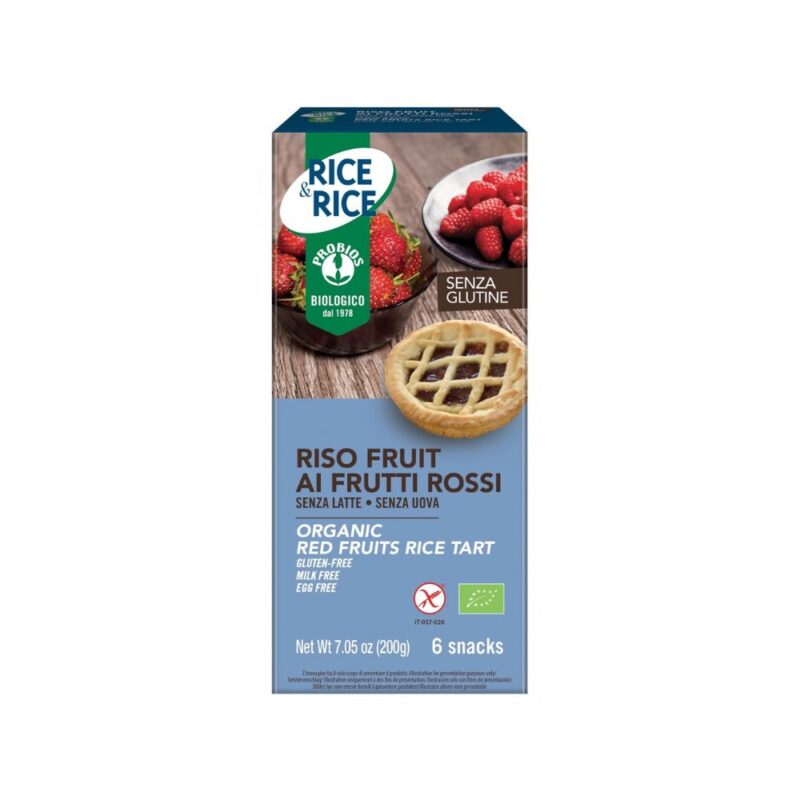 Riso Fruit Ai Frutti Rossi Senza Glutine - Bio -.sira.bio
