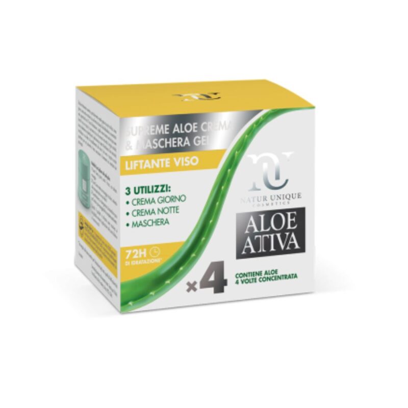 Supreme Aloe Liftante Crema & Maschera Gel Viso.SIRA.BIO