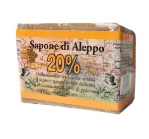 Sapone di Aleppo 20%  Olio di Alloro