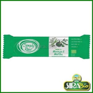Barretta con Moringa, Matcha e Semi di Canapa Bio - 40 g