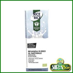Bevanda di Riso Naturale Bio "Rice&Rice" - 1 lt