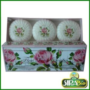 Cofanetto Sapone Plissè Rosa - 3x 100 g