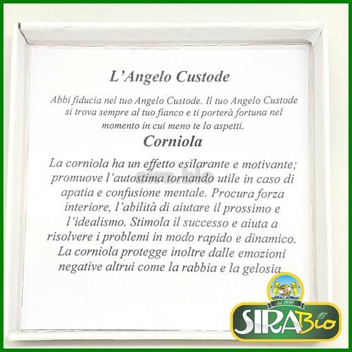 Collana Angelo Custode CORNIOLA - immagine 2
