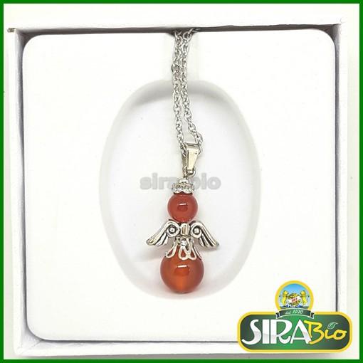 Collana Angelo Custode CORNIOLA