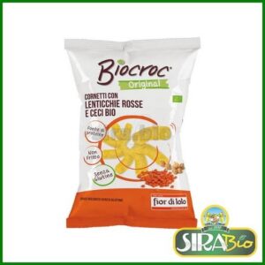 Cornetti di Riso con Lenticchie Rosse e Ceci Bio - 45 g