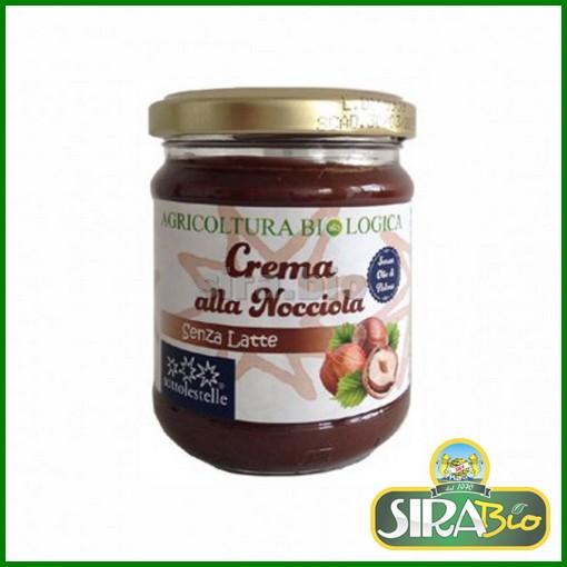 Crema con Nocciole Gusto Fondente - Senza Latte - 200 gr