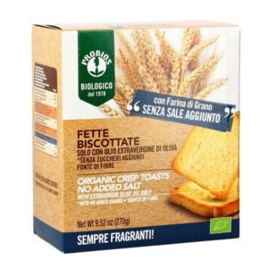 Fette Biscottate con farina Di Grano - Senza Sale - 270gr