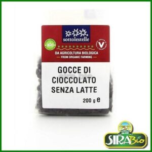 Gocce di Cioccolato Senza Latte  - Bio - 200 g
