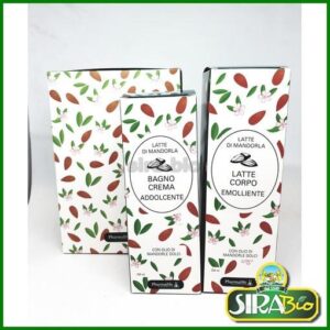 Kit Latte Di Mandorla Latte Corpo e Bagno Crema