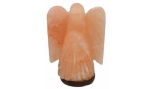 Lampada Angelo ai Cristalli di Sale Rosa dell'Himalaya