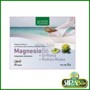 Magnesio B6 + Griffonia + Rodiola Rosea - 60 capsule