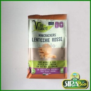 Minicrackers Lenticchie Rosse - 150 g