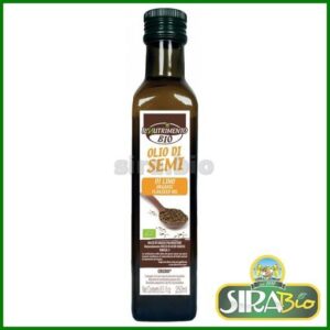 Olio di Semi di Lino Crudo biologico - 250 ml