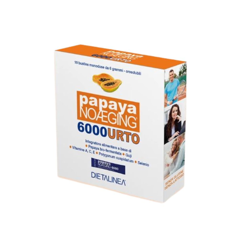 Papaya Noaeging 6000 Urto - 10 bustine monodose da 6 g