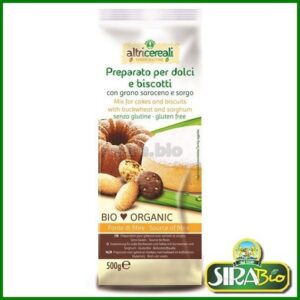 Preparato Per Dolci e Biscotti con Grano saraceno e Sorgo - Bio - 500 g