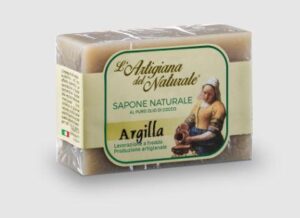 Sapone Naturale Vegetale - Argilla  - 100g
