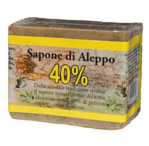Sapone di Aleppo 40%  Olio di Alloro
