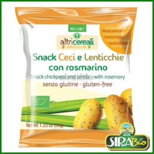 Snack Ceci e Lenticchie con Rosmarino - Bio - 35 g