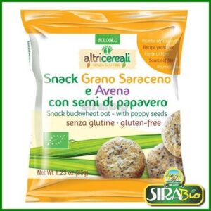 Snack Grano Saraceno e Avena con Semi di Papavero - 35g