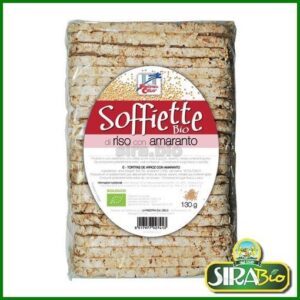 Soffiette di Riso con Amaranto Bio - 130 g