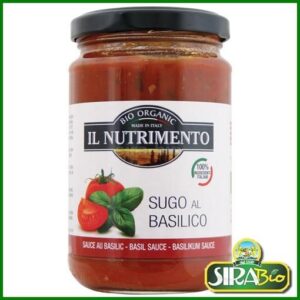 Sugo al Basilico Vegan con Pomodoro Italiano Bio - 280 g