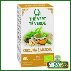 Thè Verde con Curcuma e Matcha - 20 filtri