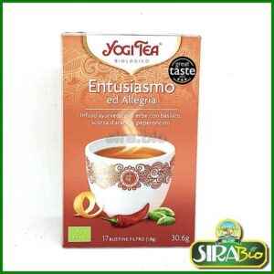 Yogi Tea "Entusiasmo ed Allegria" Bio - 17 filtri