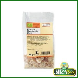 Zenzero Candito in Cubi - Bio -  75 g