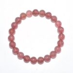 bracciale quarzo fragola - cristalloterapia