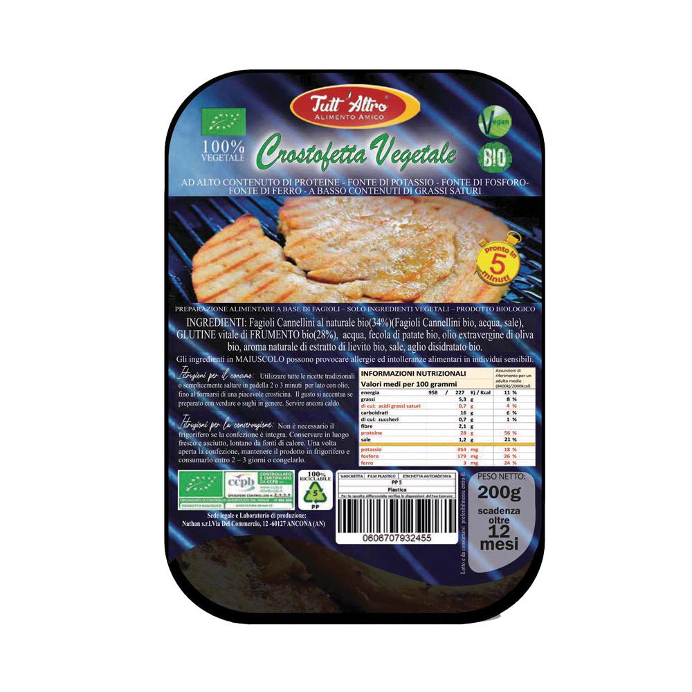 Crostofetta Vegan Bio - 200gr