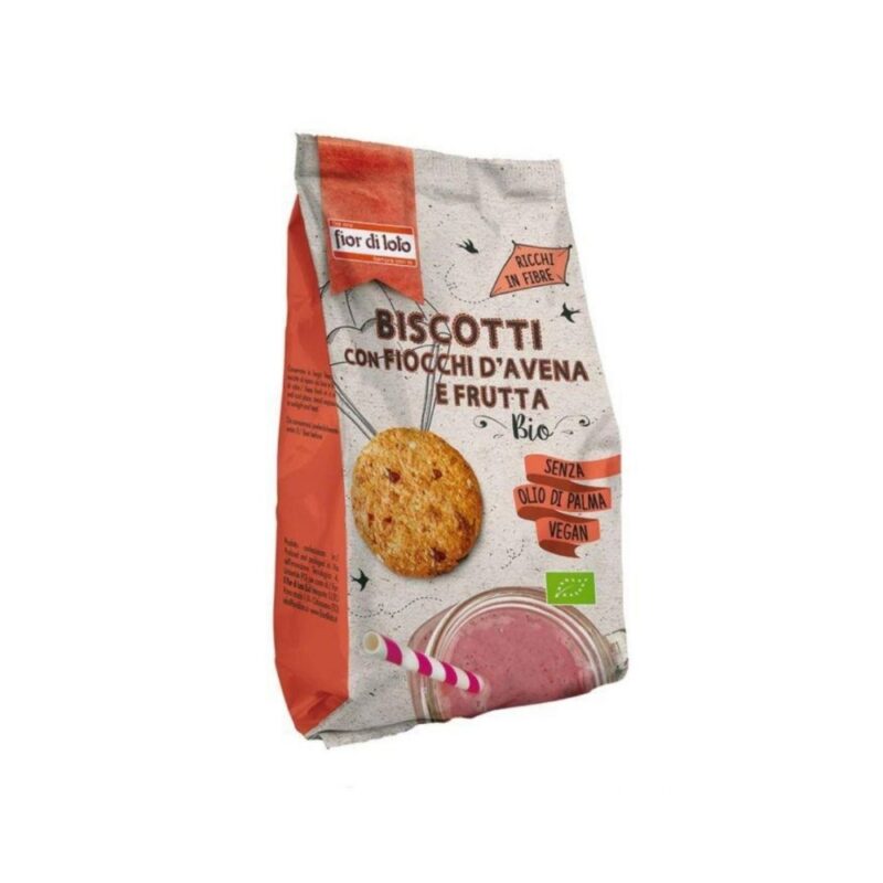 biscotti fiocchi d'avena e frutta