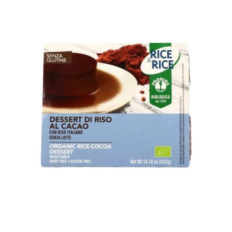 dessert di riso al cacao