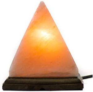 Lampada Piramide Sale Rosa Dell' Himalaya