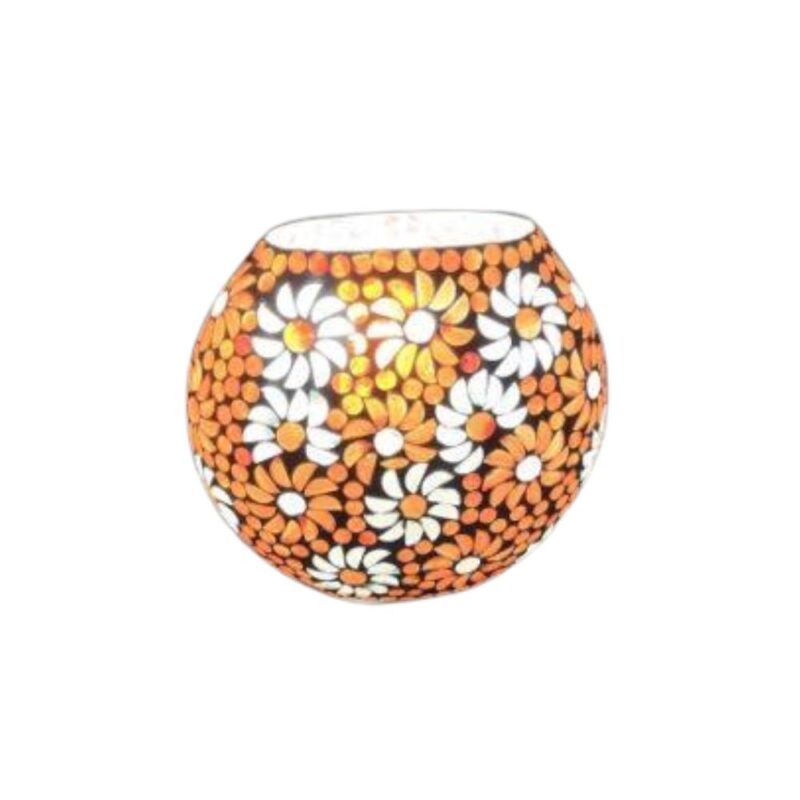 Lampada Mosaicata Orange Blossom - India World.sira.bio