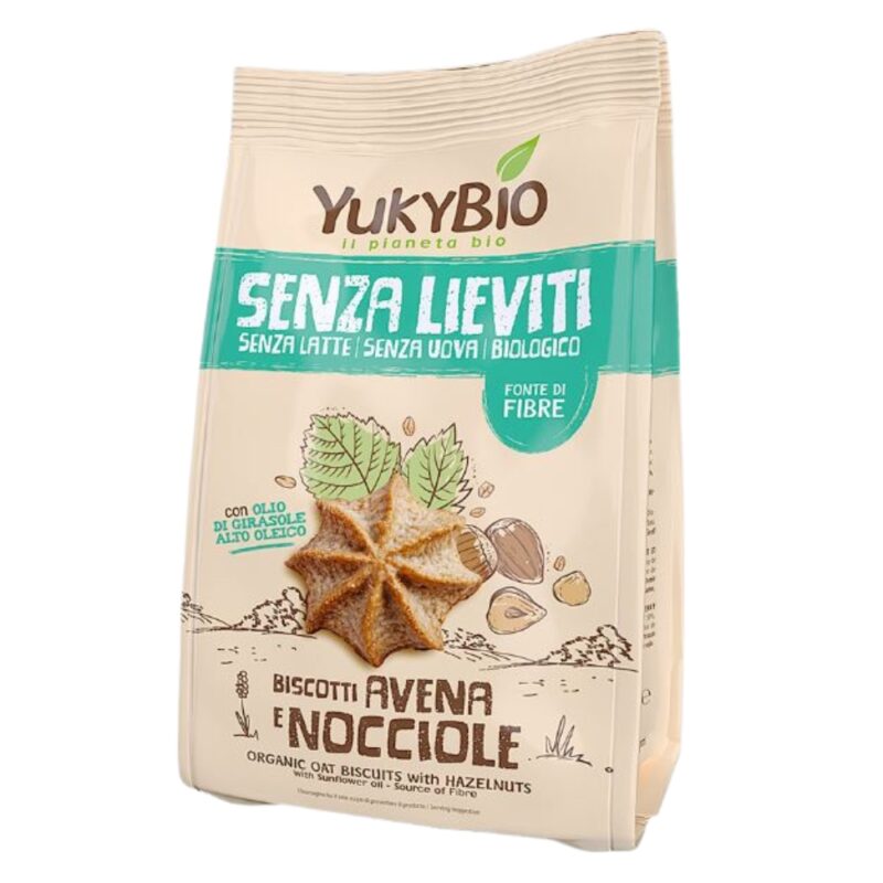 yukibio biscotti avena e nocciola