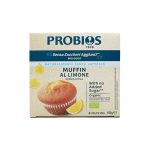 Probios Muffin Al Limone Senza Glutine Bio - 4x40gr