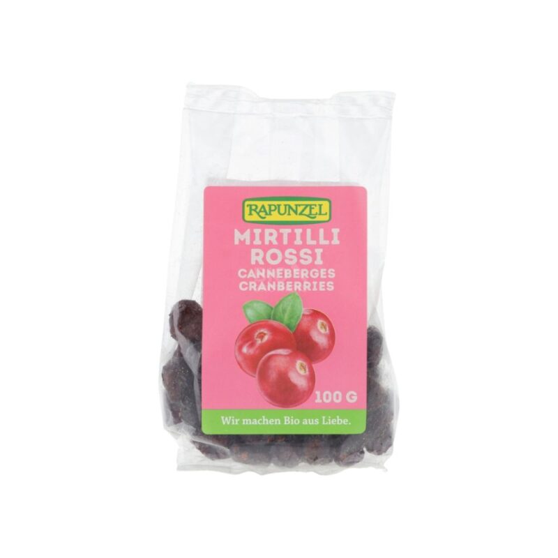 Rapunzel Mirtilli Rossi - 100 gr.sira.bio
