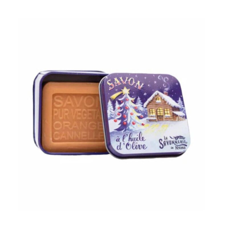 La Savonnerie De Nyons Sapone Vegetale Bio All'Arancia e Cannella - 100gr