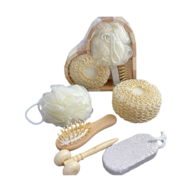 Set Da Bagno Cuore - 5 pezzi
