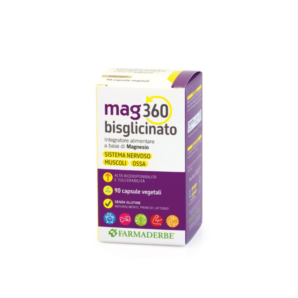 Mag 360 Bisglicinato Farmaderbe - 90cps