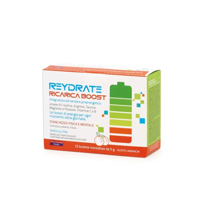 Reydrate Ricarica Boost 12 Bustine.sira.bio